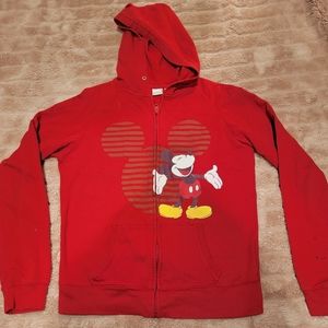 Disney Jacket Red with Mickey Mouse